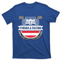 Austrian Auto Race Austria Flag Formula Racing Car Race Fan Cute Gift T-Shirt