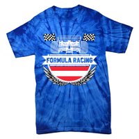 Austrian Auto Race Austria Flag Formula Racing Car Race Fan Cute Gift Tie-Dye T-Shirt