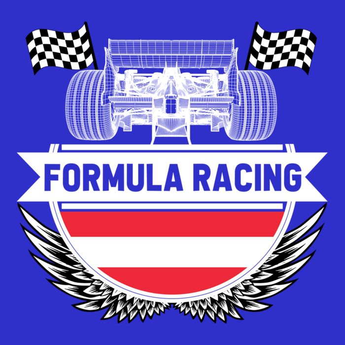 Austrian Auto Race Austria Flag Formula Racing Car Race Fan Cute Gift Toddler T-Shirt