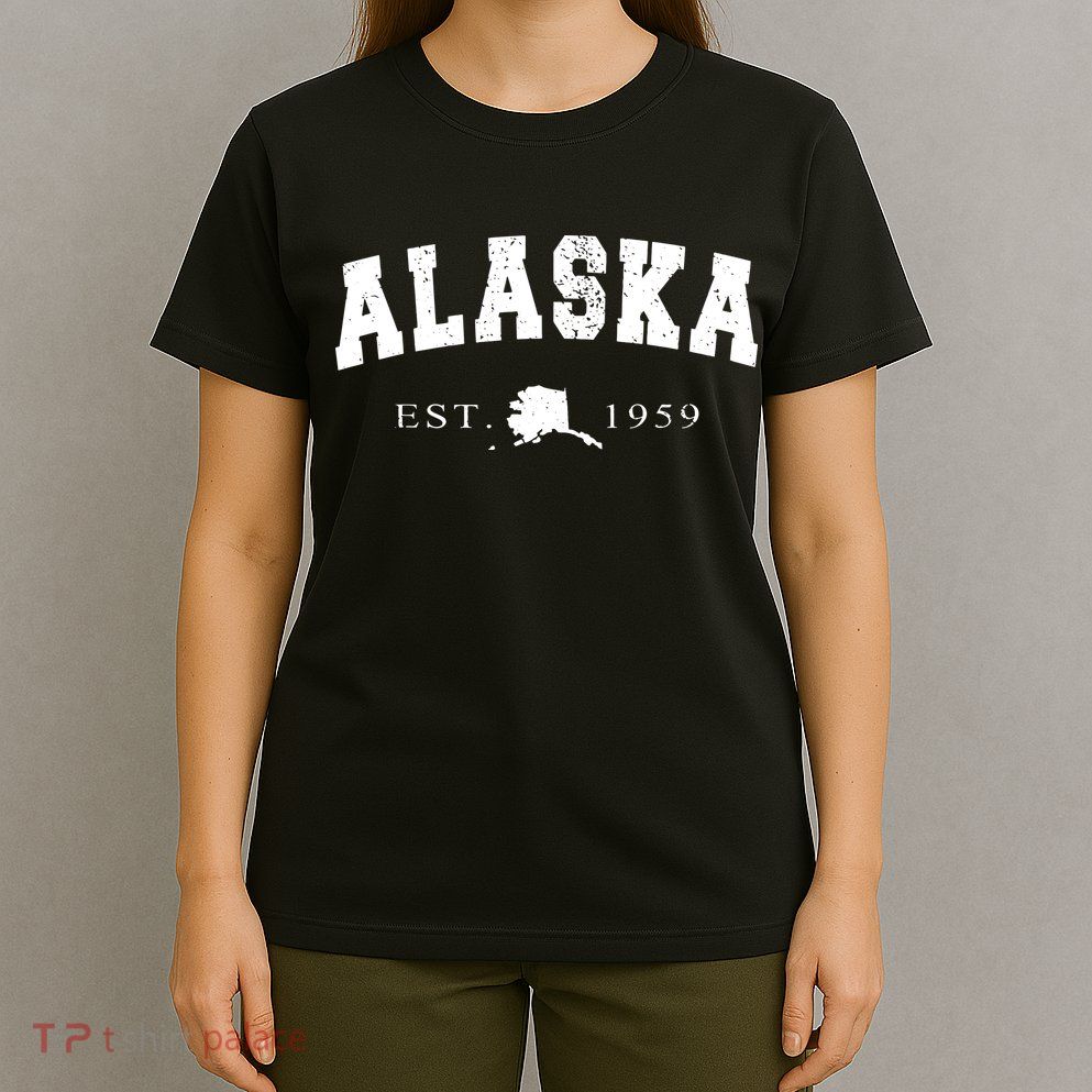 Alaskas Ak Retro Vintage T-Shirt