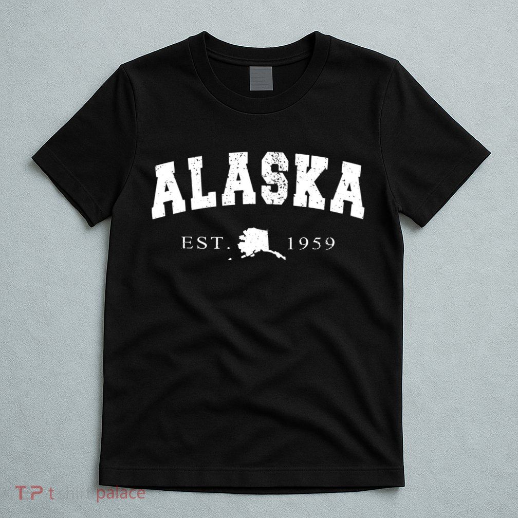 Alaskas Ak Retro Vintage T-Shirt