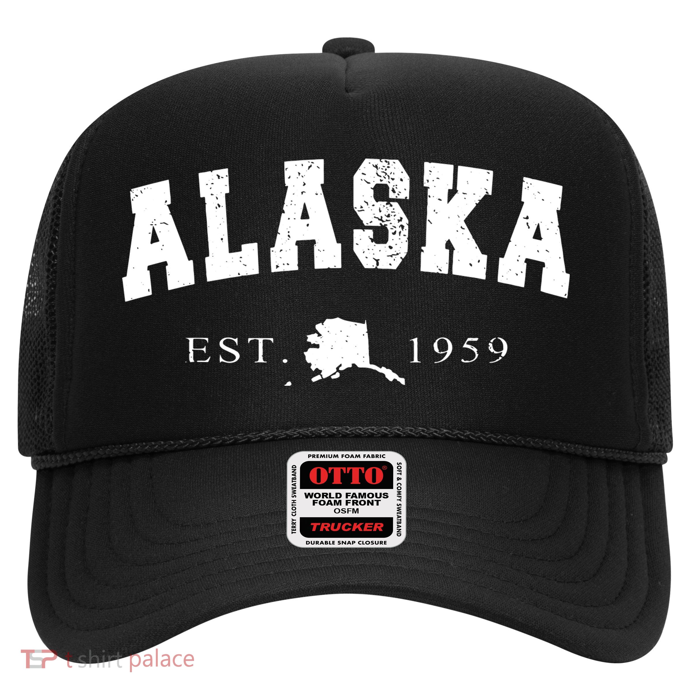 Alaskas Ak Retro Vintage Trucker Hat