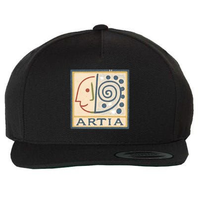 ARTIA Wool Snapback Cap