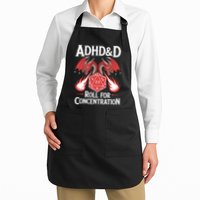 Adhd&d Adhd Roll For Concentration Apron