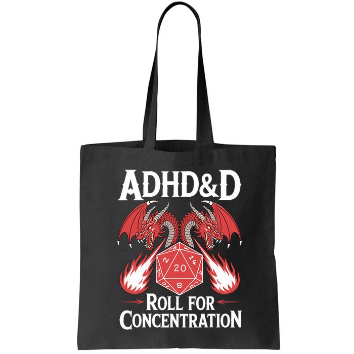 Adhd&d Adhd Roll For Concentration Bag
