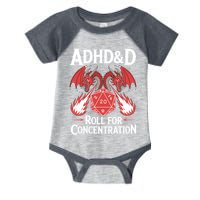 Adhd&d Adhd Roll For Concentration Infant Baby Jersey Bodysuit