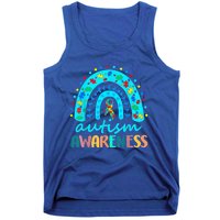 Autism Awareness Rainbow Puzzle Autism Awareness Month Tank Top