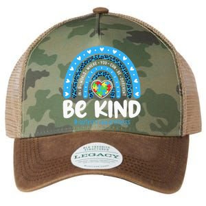 Autism Awareness Rainbow In April We Wear Blue Ribbon Autism Legacy Tie Dye Trucker Hat