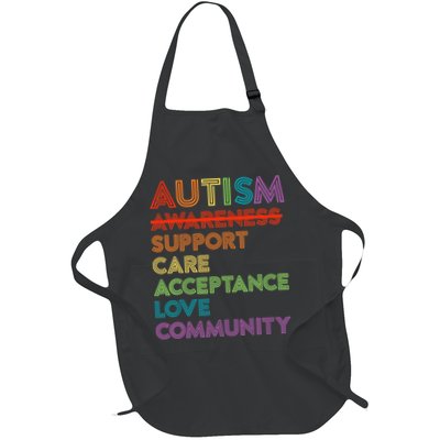Autism Awareness Support Care Acceptance Ally Apron