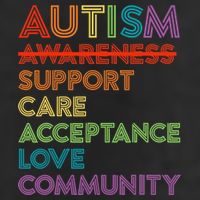 Autism Awareness Support Care Acceptance Ally Adult Drive Performance Visor