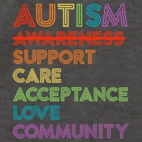 Autism Awareness Support Care Acceptance Ally Vector Backpack