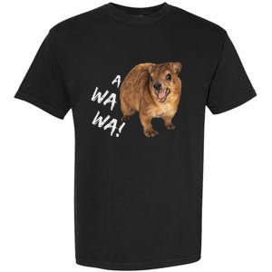 Awawa! Angry Screaming Hyrax Meme Garment-Dyed Heavyweight T-Shirt