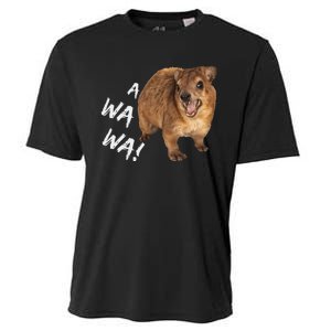 Awawa! Angry Screaming Hyrax Meme Cooling Performance Crew T-Shirt