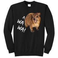 Awawa! Angry Screaming Hyrax Meme Sweatshirt