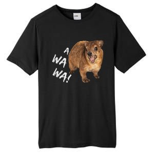 Awawa! Angry Screaming Hyrax Meme Tall Fusion ChromaSoft Performance T-Shirt