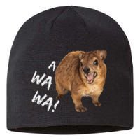 Awawa! Angry Screaming Hyrax Meme Sustainable Beanie