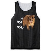 Awawa! Angry Screaming Hyrax Meme Mesh Reversible Basketball Jersey Tank