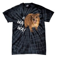 Awawa! Angry Screaming Hyrax Meme Tie-Dye T-Shirt