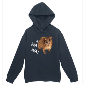 Awawa! Angry Screaming Hyrax Meme Urban Pullover Hoodie