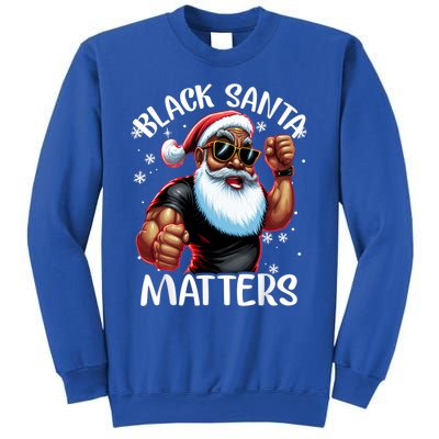 African American Santa Claus Christmas Pajama Gift Meaningful Gift Sweatshirt