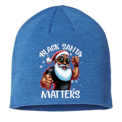 African American Santa Claus Christmas Pajama Gift Meaningful Gift Sustainable Beanie