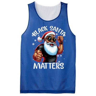 African American Santa Claus Christmas Pajama Gift Meaningful Gift Mesh Reversible Basketball Jersey Tank