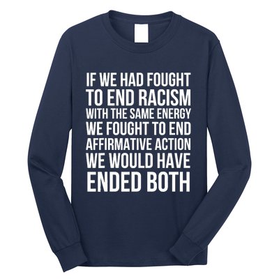 Affirmative Action Support Affirmative Action Long Sleeve Shirt