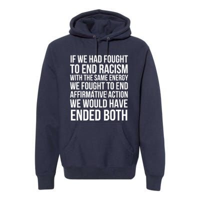 Affirmative Action Support Affirmative Action Premium Hoodie