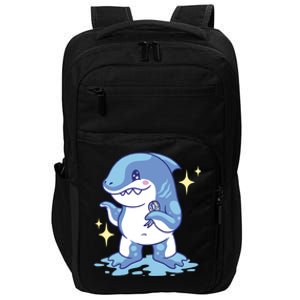 Autism Awareness Shark Ribbon Impact Tech Backpack