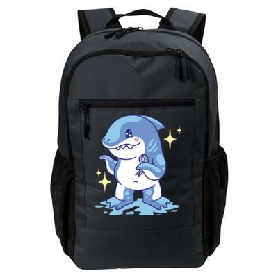 Autism Awareness Shark Ribbon Daily Commute Backpack