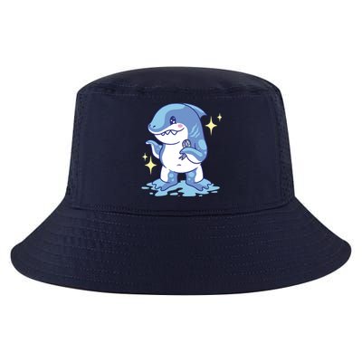 Autism Awareness Shark Ribbon Cool Comfort Performance Bucket Hat