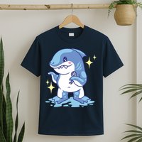 Autism Awareness Shark Ribbon T-Shirt