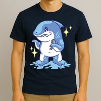 Autism Awareness Shark Ribbon T-Shirt