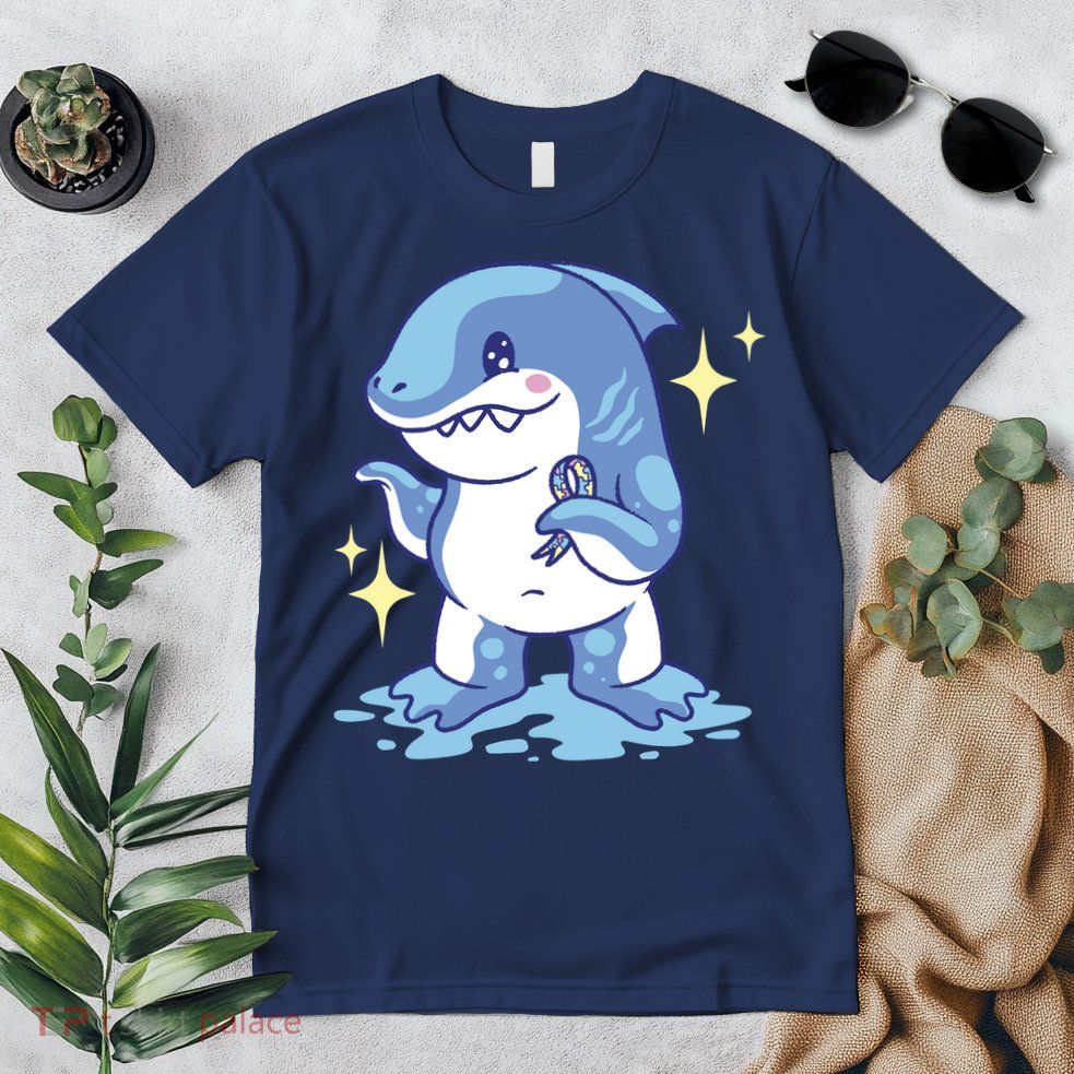 Autism Awareness Shark Ribbon Premium T-Shirt