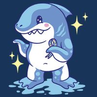 Autism Awareness Shark Ribbon Baby Bodysuit