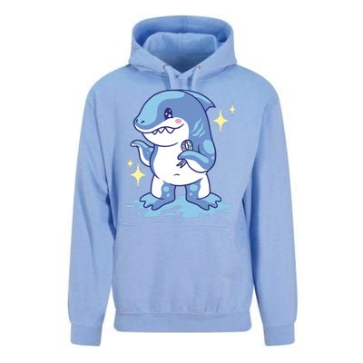 Autism Awareness Shark Ribbon Unisex Surf Hoodie