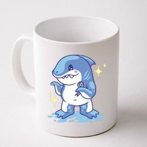 Autism Awareness Shark Ribbon Coffee Mug