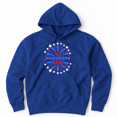 All American Studs Patriotic Stud American Funny Cute Gift Hoodie