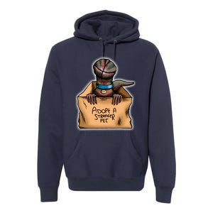 Adopt A Stranger Pet Premium Hoodie