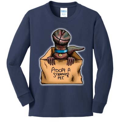 Adopt A Stranger Pet Kids Long Sleeve Shirt