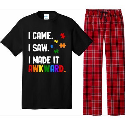 Autism Awareness Shirts Support Asperger Autistic Pajama Set