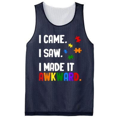 Autism Awareness Shirts Support Asperger Autistic Mesh Reversible Basketball Jersey Tank