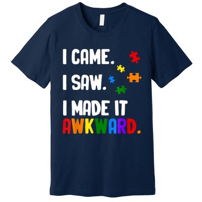 Autism Awareness Shirts Support Asperger Autistic Premium T-Shirt