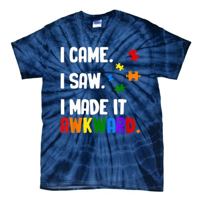 Autism Awareness Shirts Support Asperger Autistic Tie-Dye T-Shirt