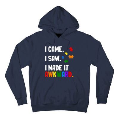 Autism Awareness Shirts Support Asperger Autistic Tall Hoodie