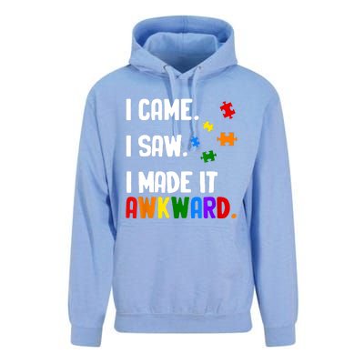 Autism Awareness Shirts Support Asperger Autistic Unisex Surf Hoodie