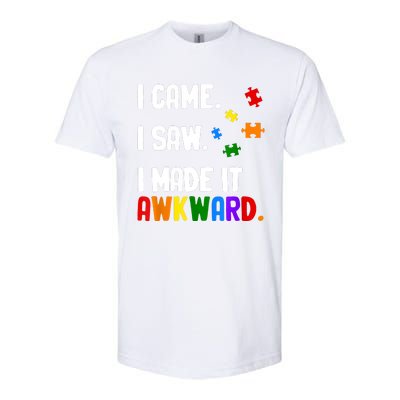 Autism Awareness Shirts Support Asperger Autistic Softstyle CVC T-Shirt