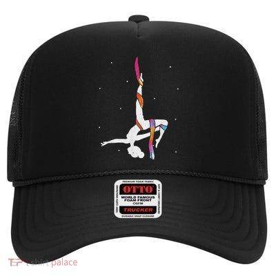 Aerialist Aerial Silk Aerial Silk Acrobatics High Crown Mesh Back Trucker Hat