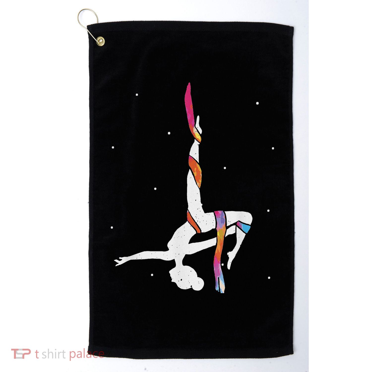 Aerialist Aerial Silk Aerial Silk Acrobatics Golf Towel