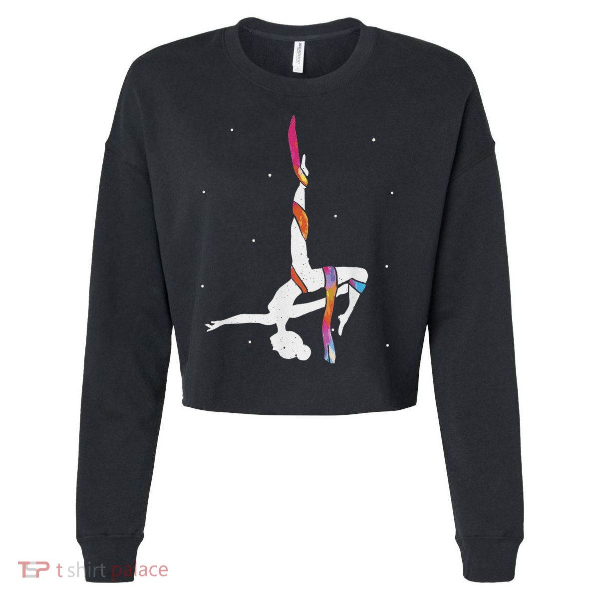 Aerialist Aerial Silk Aerial Silk Acrobatics Cropped Pullover Crew